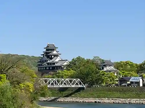 岡山神社の景色