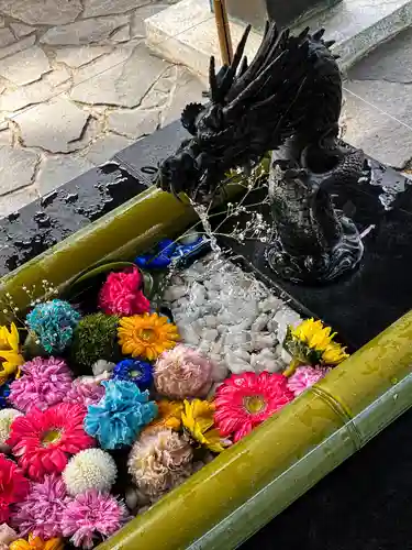 美幌神社の手水