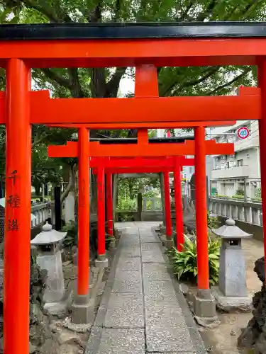 千種稲荷神社の鳥居