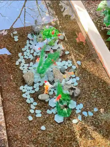 美濃國一宮　南宮大社の手水舎