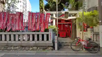 清水稲荷神社の鳥居
