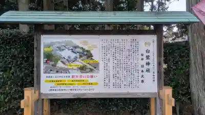 白鷺神社の{uncategorized: "未分類", other: "その他", undefined: "問題あり", building: "その他建物", grave: "お墓", sacred_gate: "鳥居", guardian: "狛犬", statue: "像", buddha: "仏像", history: "歴史", nature: "自然", garden: "庭園", animal: "動物", pagoda: "塔", temizu: "手水舎", mountain_gate: "山門・神門", sanctuary: "本殿・本堂", subordinate: "末社・摂社", art: "芸術", scenery: "景色", jizo: "地蔵", ema: "絵馬", goshuin: "御朱印", omikuji: "おみくじ", items: "授与品その他", amulet: "お守り", goshuincho: "御朱印帳", eats: "食事", festival: "お祭り", votive_dance: "神楽", shichigosan: "七五三参", wedding: "結婚式", experience: "体験その他", initially: "初詣", around: "周辺", anti_infection: "感染症対策"}