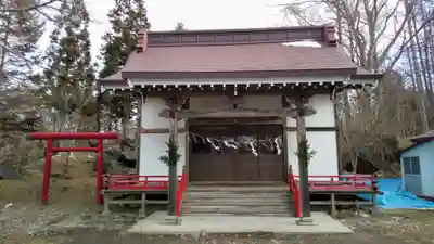 大臼山神社の本殿・本堂