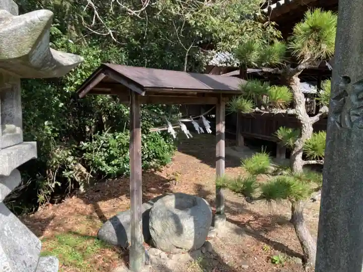 山の神神社の手水舎