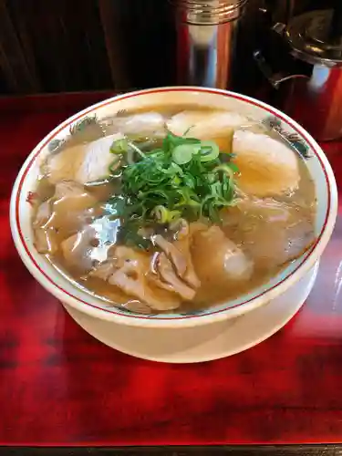 地主神社の食事