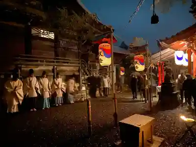 柏原八幡宮のお祭り
