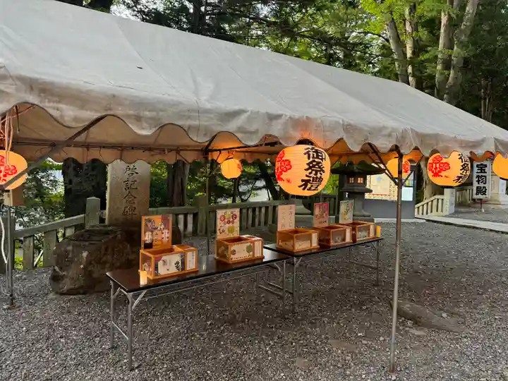 諏訪大社下社秋宮(長野県)