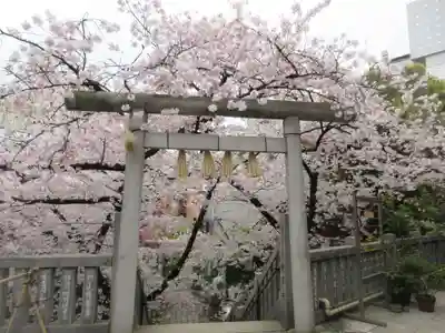 元三島神社の鳥居