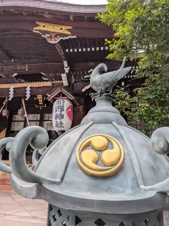 熊野神社の像
