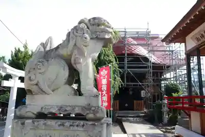 大鏑神社の狛犬