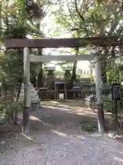 万度御祓社の鳥居