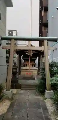 池洲稲荷神社の鳥居