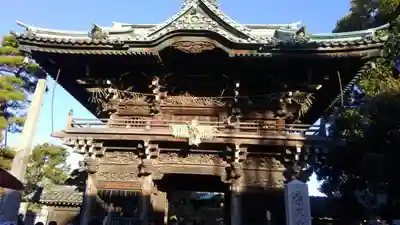 題経寺（柴又帝釈天）の山門・神門