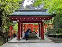 來宮神社の手水舎