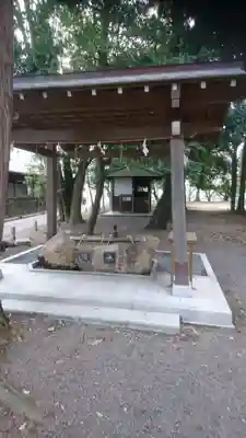 子守神社の手水舎
