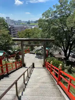 足利織姫神社の鳥居