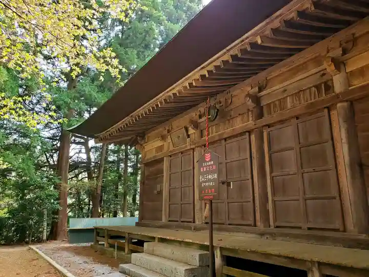 堂山王子神社の本殿・本堂