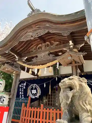 中津瀬神社の本殿・本堂