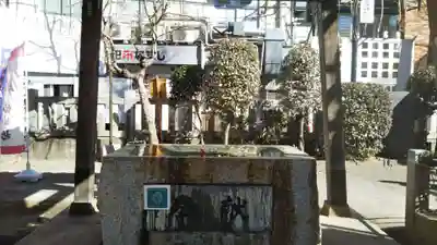 柏神社の手水舎