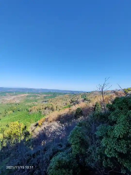 御岩神社の景色