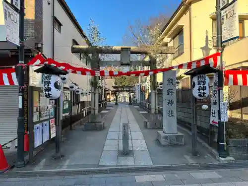 川越熊野神社の鳥居