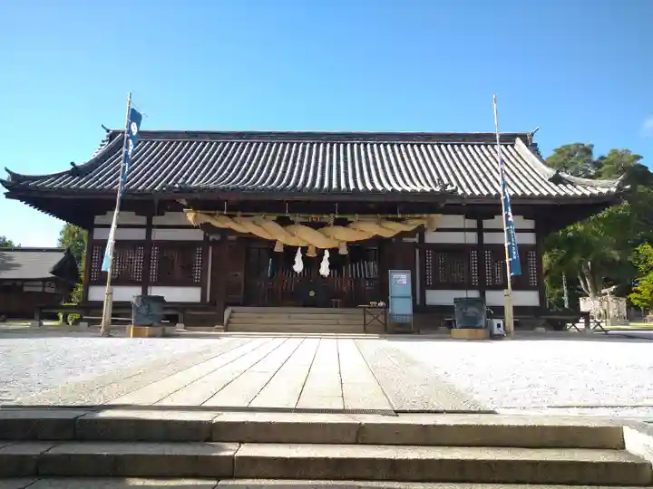 阿智神社の本殿・本堂