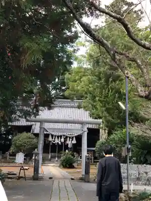 川津来宮神社の鳥居