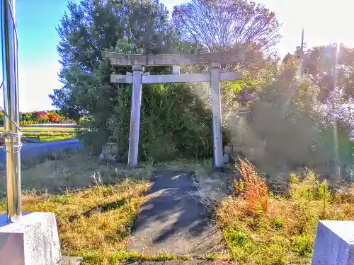 熱田社（山崎）の鳥居