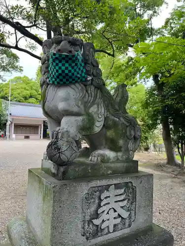 小垣江神明神社の狛犬