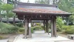 上杉神社の手水