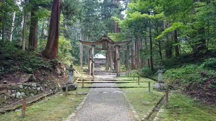 平泉寺白山神社のその他建物