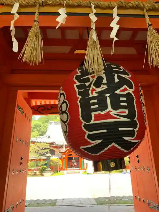 毘沙門堂門跡の山門・神門