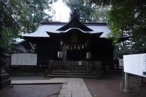 氷川女體神社の本殿