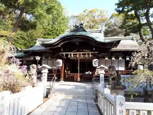 芦屋神社の本殿・本堂