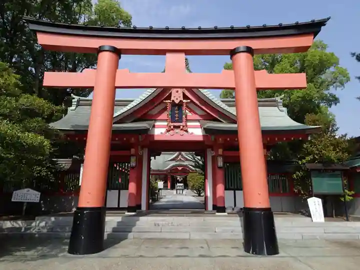 宮崎八幡宮の鳥居