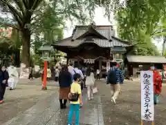 田無神社の本殿