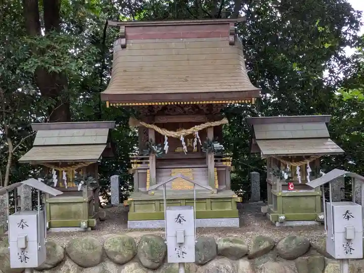 白山神社(二子町)の末社・摂社