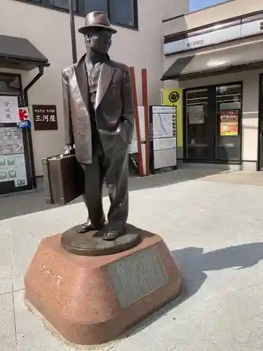 題経寺（柴又帝釈天）の像