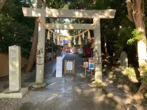 神明神社の鳥居