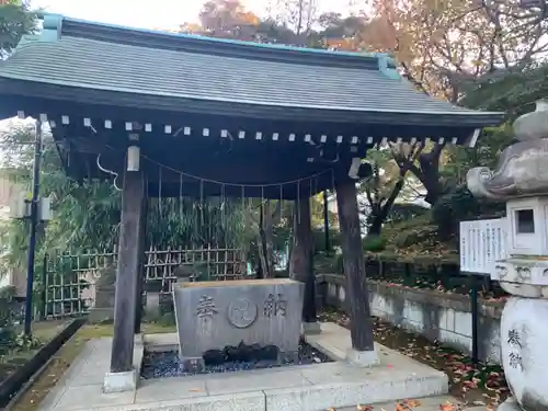 白幡八幡大神の手水舎