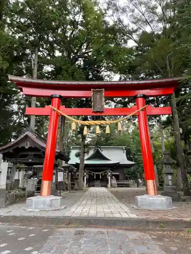 小室浅間神社の鳥居