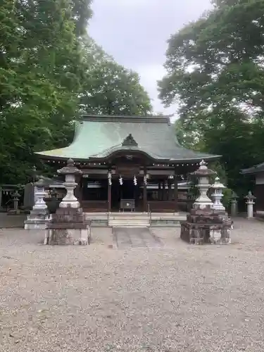 河桁御河辺神社の本殿