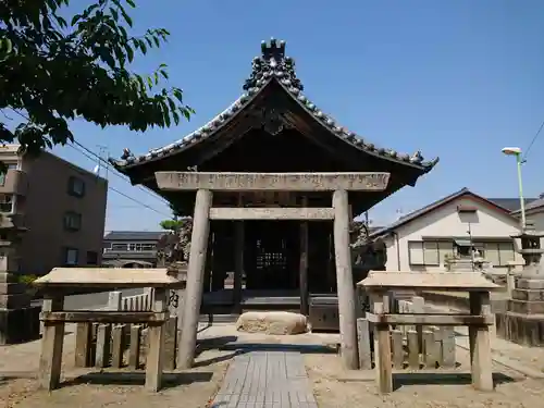 神明社（七反野神明社）の鳥居