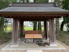 高椅神社の手水