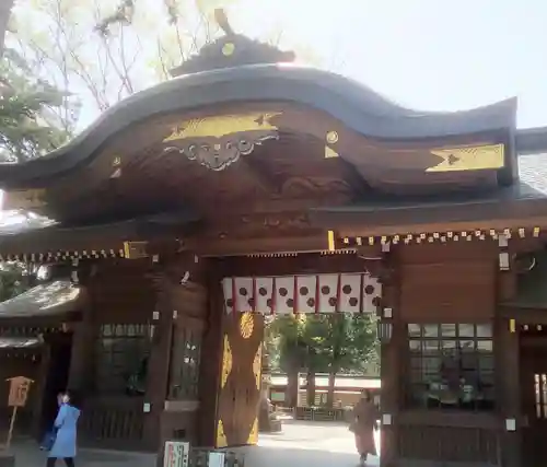 大國魂神社の山門・神門