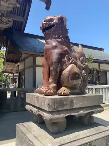 大洗磯前神社の狛犬