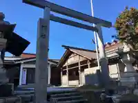 神明神社の鳥居