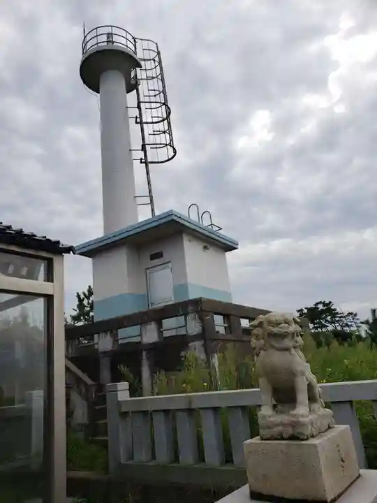 恵比寿大明神の狛犬