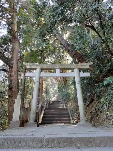 厳魂神社（金刀比羅宮奥社）の鳥居