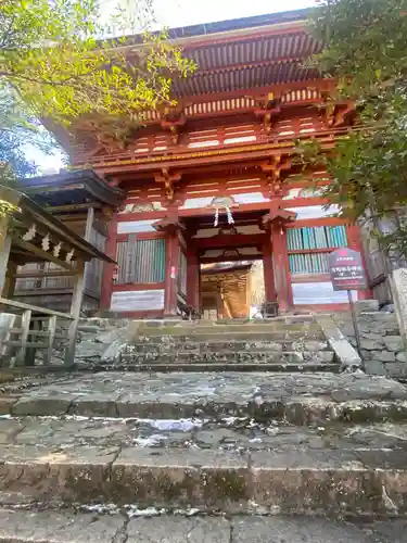 吉野水分神社（吉野町）の山門・神門